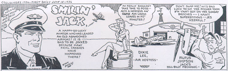 Smilin' Jack Daily from June 15, 1936